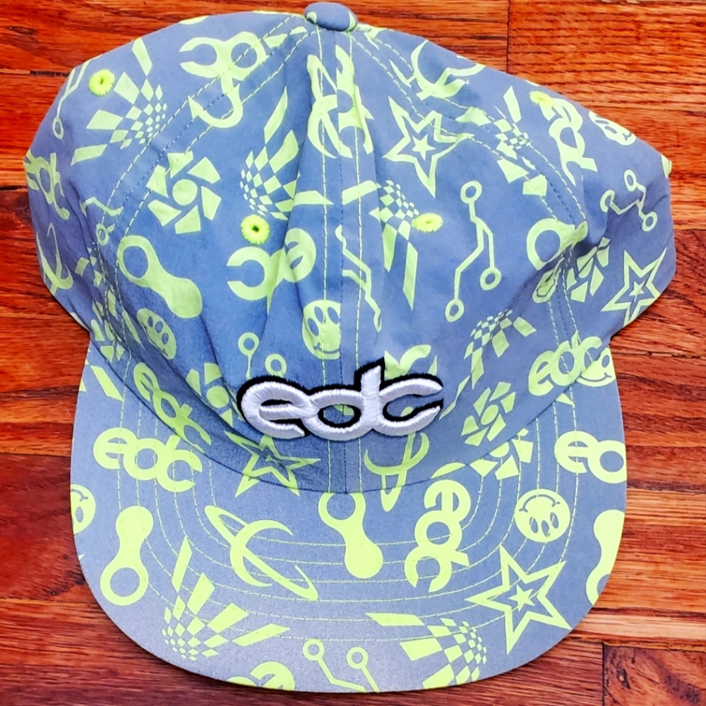 Reflective Electric Daisy Carnival EDC Hat